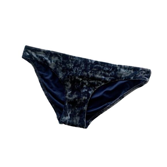 Seafolly Women’s Swim Crushed Blue Velvet Bikini Bottoms Size 6 - Picture 7 of 7